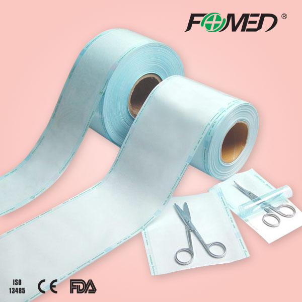 Medical disposable sterilization flat reel/roll